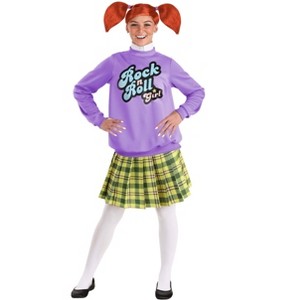 HalloweenCostumes.com Small Women Adult Finding Nemo Darla Costume,  Yellow/Orange/Purple - 1 of 4