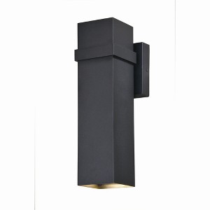 Vaxcel Lavage 2 - Light Sconce in  Textured Black - 1 of 4