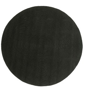 Modern Rustic Braided Pattern High-Traffic Polypropylene Casual Coastal Indoor/Outdoor Area Rug by Blue Nile Mill - 1 of 4