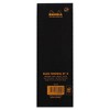Rhodia Staplebound Notepad - Graph 80 sheets - 3 x 8 1/4 - Black cover - 3 of 3