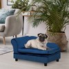 UbMelt Dog Bed Elegant Pet Bed for Small Dogs Comfy Dog Couch with Wood Legs Durable and Hidden Storage, Modern Pet Furniture for Puppies - 2 of 4