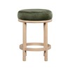 Meridian Furniture,Monette Green Velvet Counter Stool - 2 of 4