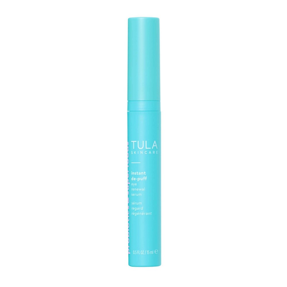 Photos - Cream / Lotion TULA SKINCARE Instant De-Puff Eye Renewal Serum - 0.5 fl oz - Ulta Beauty