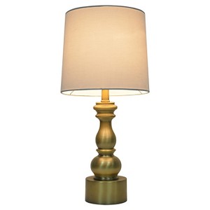 Turned Table Lamp with Touch On/Off Gold - Pillowfort , Size: Lamp Only