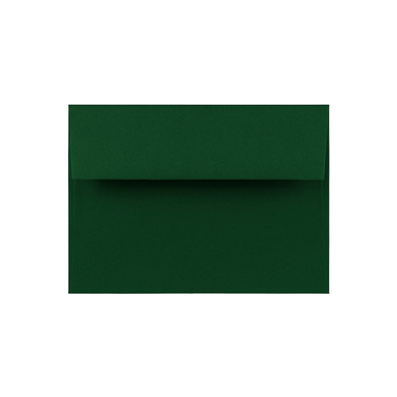 JAM Paper A7 Invitation Envelopes 5.25 x 7.25 Dark Green 263917095, 1 of 5
