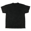 Seven Times Six Disney Men's Nightmare Before Christmas T-Shirt Jack Face Mineral Wash Tee Black - 4 of 4