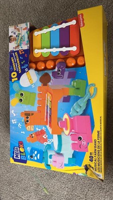 Mega Bloks Musical Farm Band Sensory Block Toy - 45pcs : Target