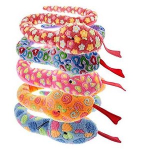 Multipet Slitherbee Plush Snake Dog Toy - 1 of 1