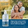 Magnesium Lotion, Topical Magnesium Cream to Relieve Muscle Cramps & Soreness, Calming & Recovery Support, Muscle Relaxation, Nobi Nutrition, 8 fl oz - 3 of 4