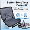 Luupatchy Business 20 inches Carry On Luggage 14 inches Mini Cosmetic Cases Luggage Sets,with Expandable Spinner and TSA Lock Business for Men Women - 4 of 4