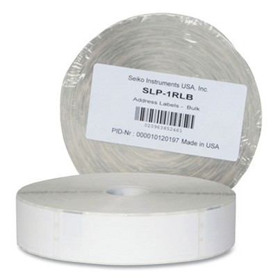Avery SLP-1RLB Bulk Address Labels, Requires SLP-TRAY650, 1.12" x 3.5", White, 1,000 Labels/Roll