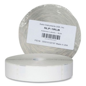 Avery SLP-1RLB Bulk Address Labels, Requires SLP-TRAY650, 1.12" x 3.5", White, 1,000 Labels/Roll - 1 of 2