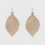 Leaf Drop Earrings - A New Day™ Gold