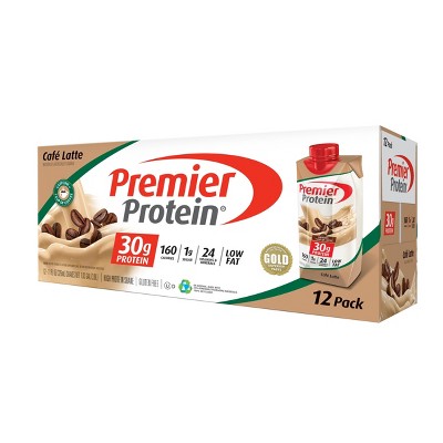 Premier Protein Shake - Cafe Latte - 12pk/11oz