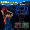 Mini Basketball Hoop Over Door Indoor Play Set for Kids Ages 6-12 Boys Gift - 4 of 4