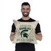 NCAA Michigan State Spartans 26 x 26 Woven Tapestry Pillow - 4 of 4