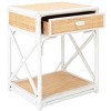 Bali 1 Drawer 1 Shelf Nightstand - NST4001 - Safavieh - 4 of 4