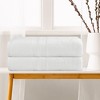 Unique Bargains Soft Highly Absorbent Quick Dry Bath Towels 2 Pcs - 3 of 4