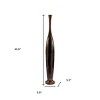 HomeRoots 41" Burnished Brown Aluminum Floor Vase - 3 of 4