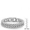 Steeltime Stainless steel chain link bracelet - 3 of 4