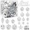 GAOMON Christmas Balls 65pcs, Christmas Tree Decoration Set, Christmas Ornaments Set for Xmas Tree Holiday Party Garland Decor - 2 of 4