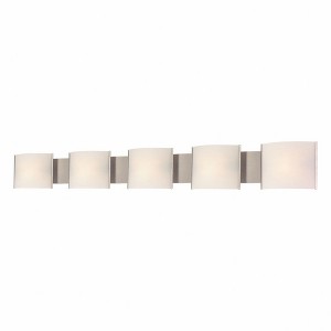 Elk Home Pannelli 5 - Light Vanity in  Stainless Steel - 1 of 1