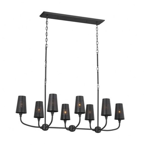 Kichler Lighting Adeena 8 - Light Chandelier in  Black - image 1 of 4