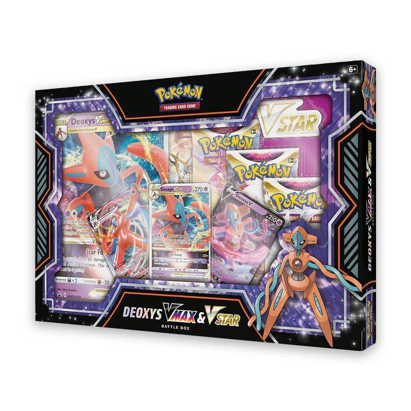 Pokemon Trading Card Game: Deoxys VMAX &#38; VSTAR Battle Box, 1 of 4