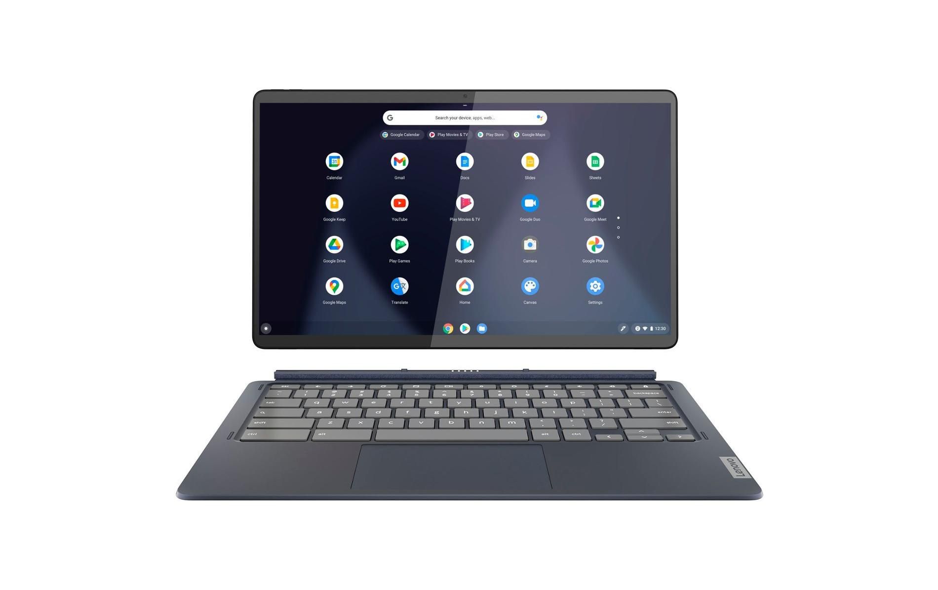 Refurbished: Lenovo IP Duet 5 13Q7C6 13.3" Chromebook Snapdragon 7c G2 4GB 128GB ChromeOS - Manufacturer Refurbished