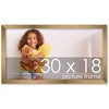 PosterPalooza | 30x18 Wood Frame with UV Acrylic, 6 Finishes: Black, White, Bronze, Silver, Wood, Mahogany - 2 of 4
