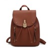 MKF Collection Xandria Vegan Leather Women’s Backpack Bag by Mia K - 2 of 4