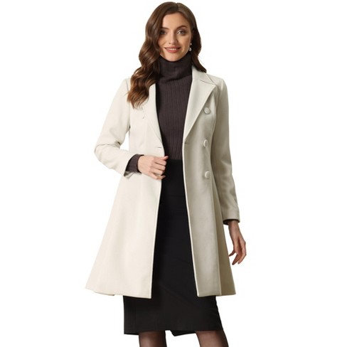 Large lapel shop women's coat