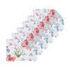 C&F Home Behari Coastal Sea Life Cotton Quilted Rectangular Reversible Placemat Set of 6 - 2 of 4