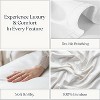 Delara 100% Organic Viscose Derived from Bamboo - Ultra-Soft, Cooling, and Moisture-Wicking, Luxury Flat Bed Sheet for Hot Sleepers - 3 of 4