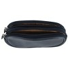 CTM Napa Leather Zip Around Double Eyeglass Case Holder - 3 of 3