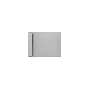 LUX 8 3/4 x 11 1/4 Open End Envelopes 50/Pack 28lb. Gray Kraft (7450-GK-50) - 1 of 1