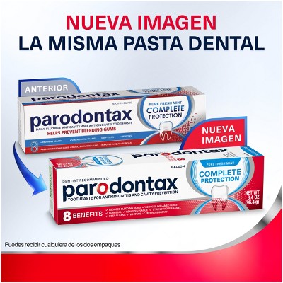 Parodontax Complete Extra Fresh Fluoride Toothpaste - 2ct/3.4oz