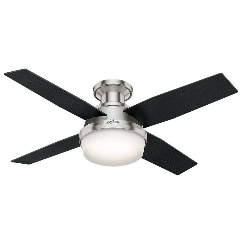  44" Dempsey Low Profile Ceiling Fan with Remote (Includes LED Light Bulb) - Hunter Fan, 1 of 18