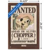 Trends International One Piece - Chopper Wanted Poster Framed Wall Poster Prints - 3 of 4