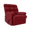 Microfiber Wall Hugger Side Lever Recliner - Prolounger - 2 of 4