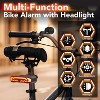 Fosmon Bike Lights for Night Riding, Bicycle Lights Front & Rear Set, IP65 Bike Headlight, Smart Bike Tail Light with Turn Signal & Alarm - 2 of 4