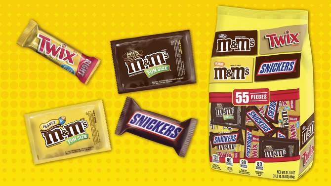 Mars Fun Size Chocolate Favorites Variety Pack - 30.98oz, 2 of 12, play video