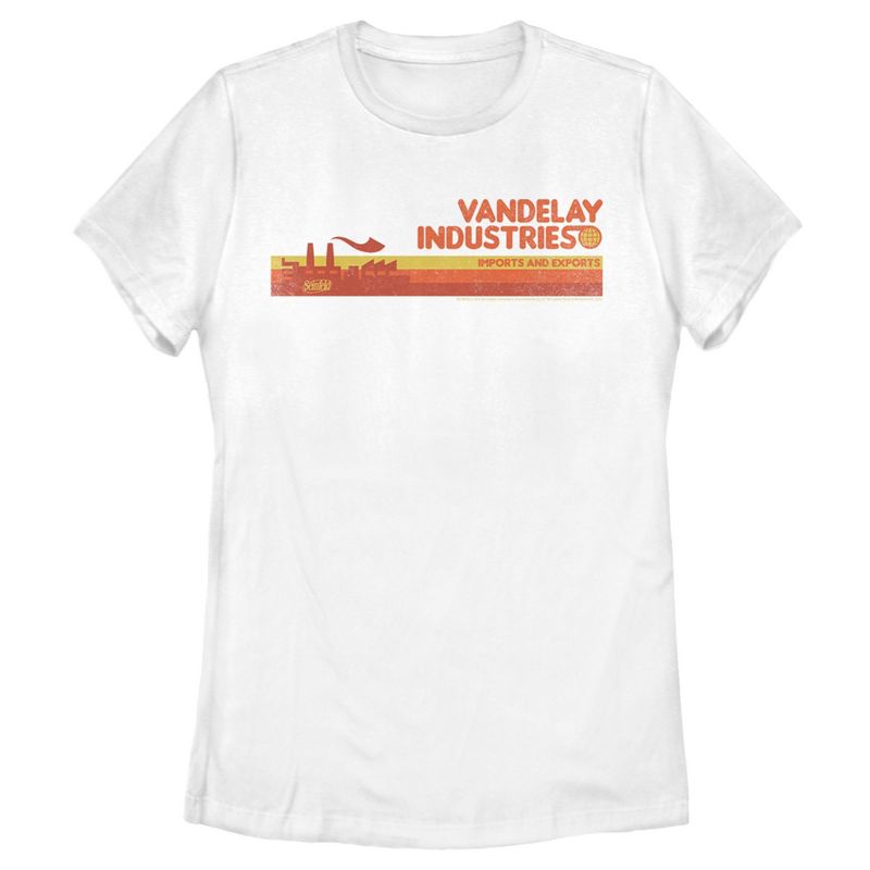 Women's Seinfeld Retro Vandelay Industries T-Shirt, 1 of 6