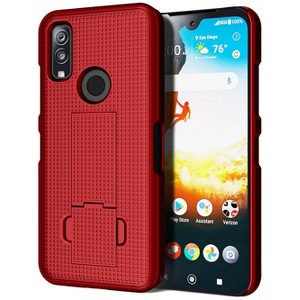 Nakedcellphone Slim Case for Kyocera DuraSport 5G UW Phone (with Kickstand) - 1 of 4