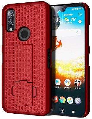 Wireless Protech Hard Shell Case For Kyocera DuraForce Ultra 5G (Model E7110) - Matte Finish, Slim Fit