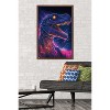 Trends International Wumples - Neon Dinosaur Framed Wall Poster Prints - 2 of 4