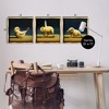Stupell Industries Yoga Chick Trio Funny Farm Animals Black Framed Floater Canvas Wall Art - 3 of 4