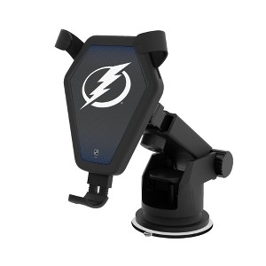 Keyscaper Tampa Bay Lightning Linen 10-Watt Wireless Car Charger - 1 of 4