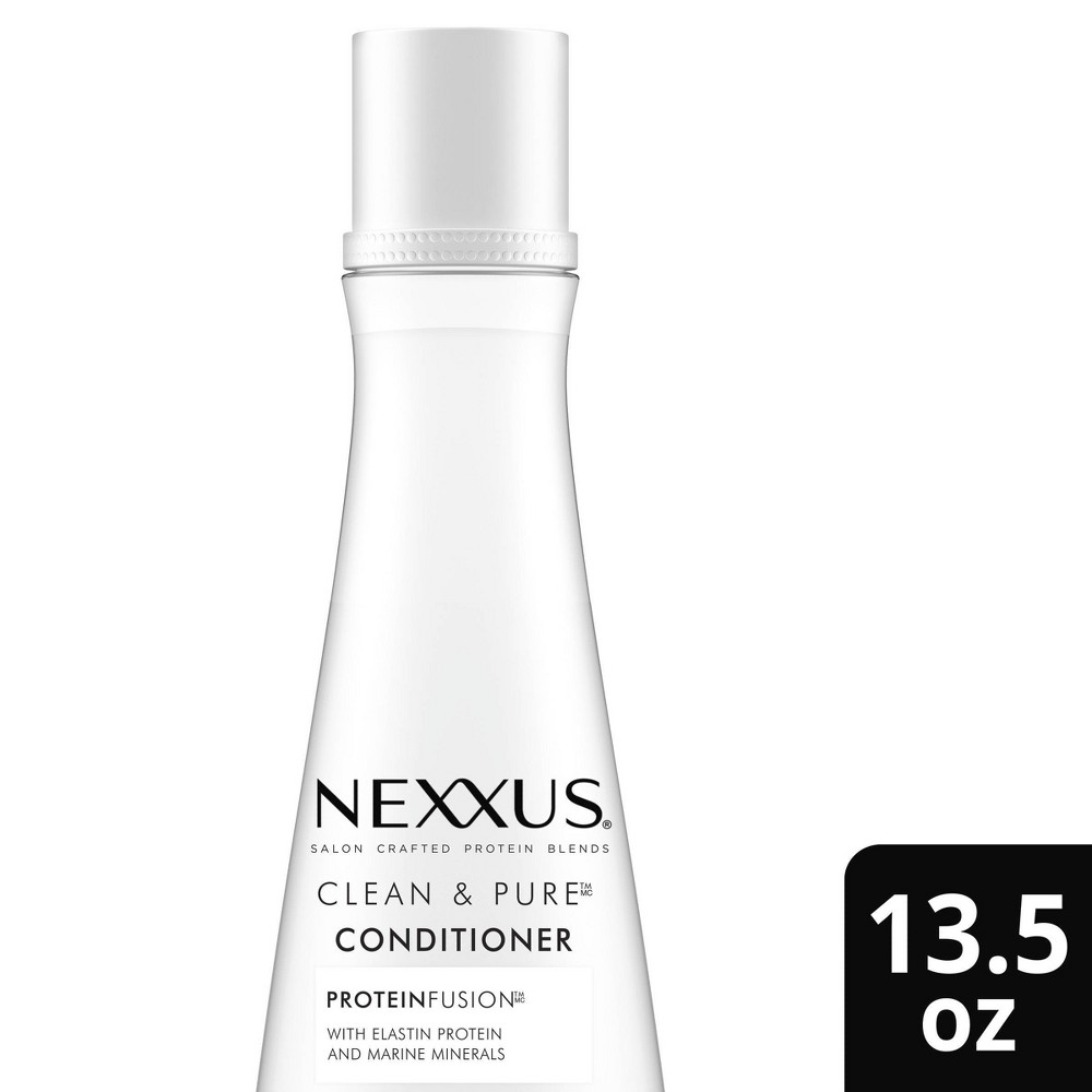 Photos - Hair Product Nexxus Clean and Pure Conditioner Nourished Hair Care with ProteinFusion 