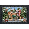 Briarwood Lane Winter Doormat 30x18 Indoor Outdoor Snow Day Friends For Winter Doormat - 2 of 4